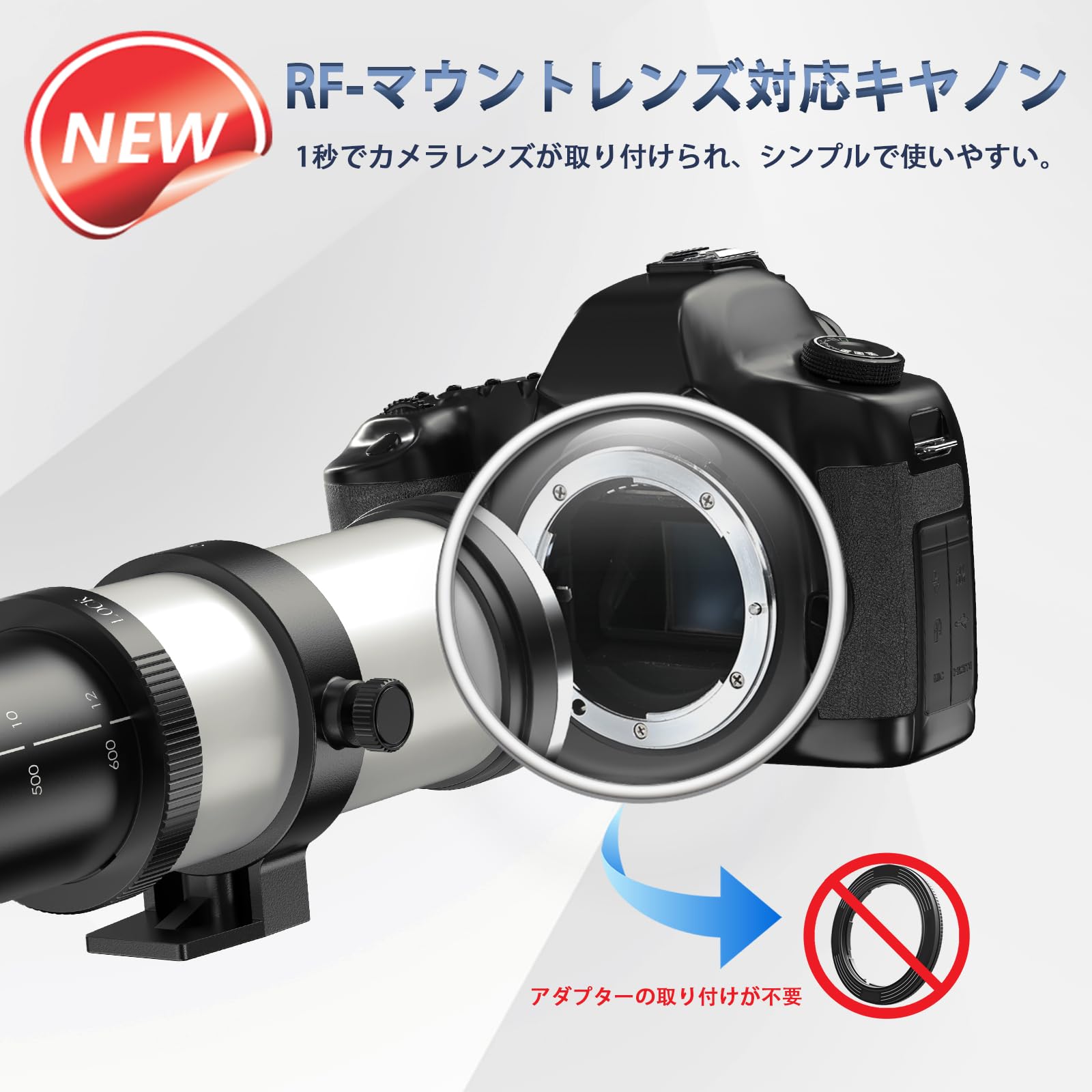 Amazon.co.jp: 420-800mm F/8.3MM 手動望遠ズームレンズRF マウント
